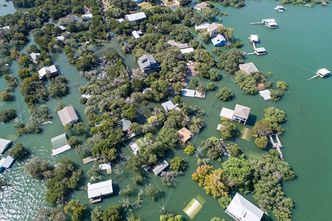 Hurricane Harvey flooding