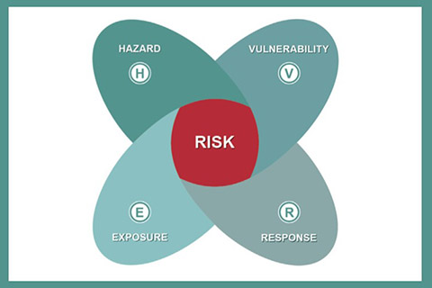 Simpson figure risk interactions